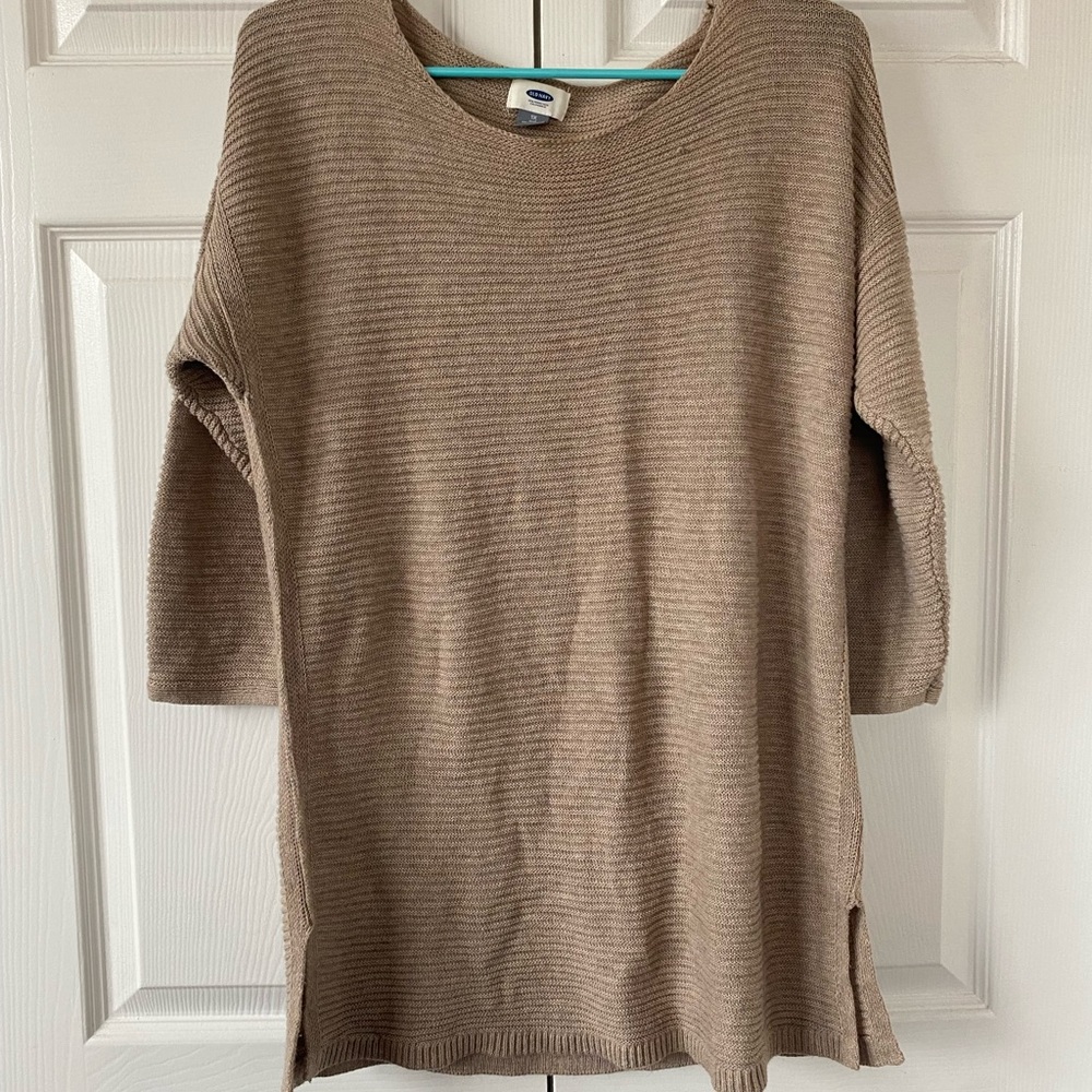 Cute light Brown Old Navy Sweater